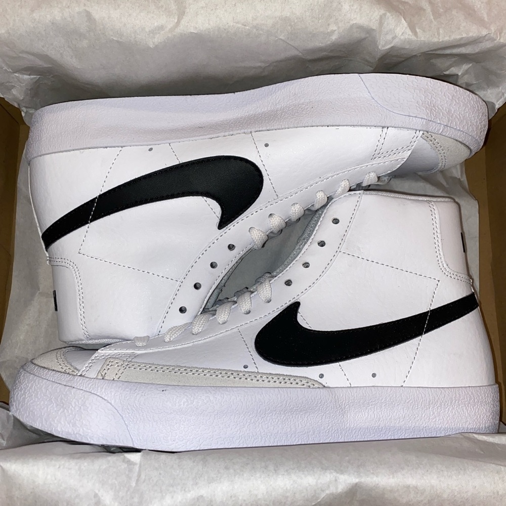 Nike Blazer Mid Black/Team Orange/White
